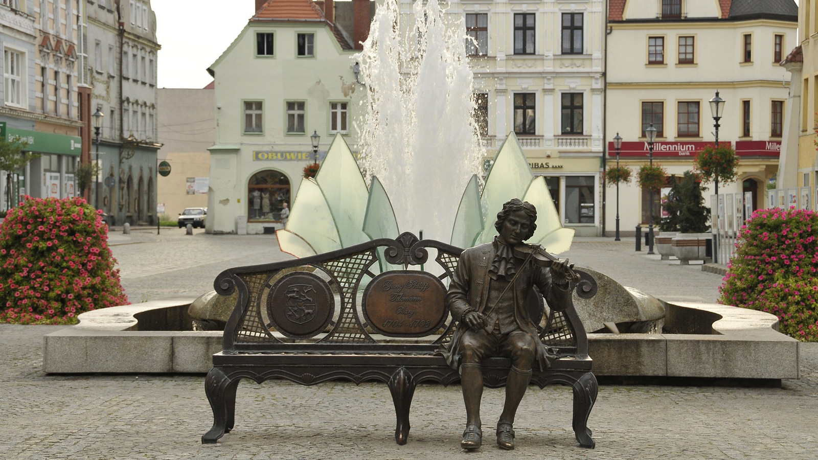 Statue von G.P. Telemann