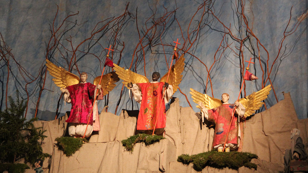 Engel aus der Krippe im Kölner Dom