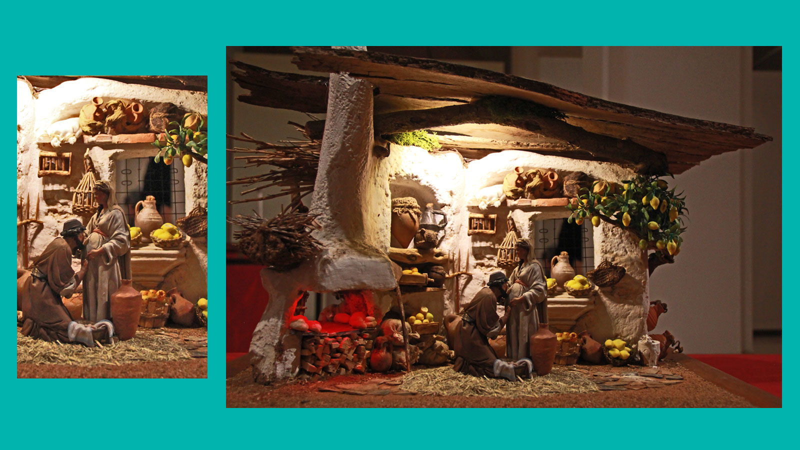 Familienszene: ein werdender Vater küsst den Bauch seiner schwangeren Frau