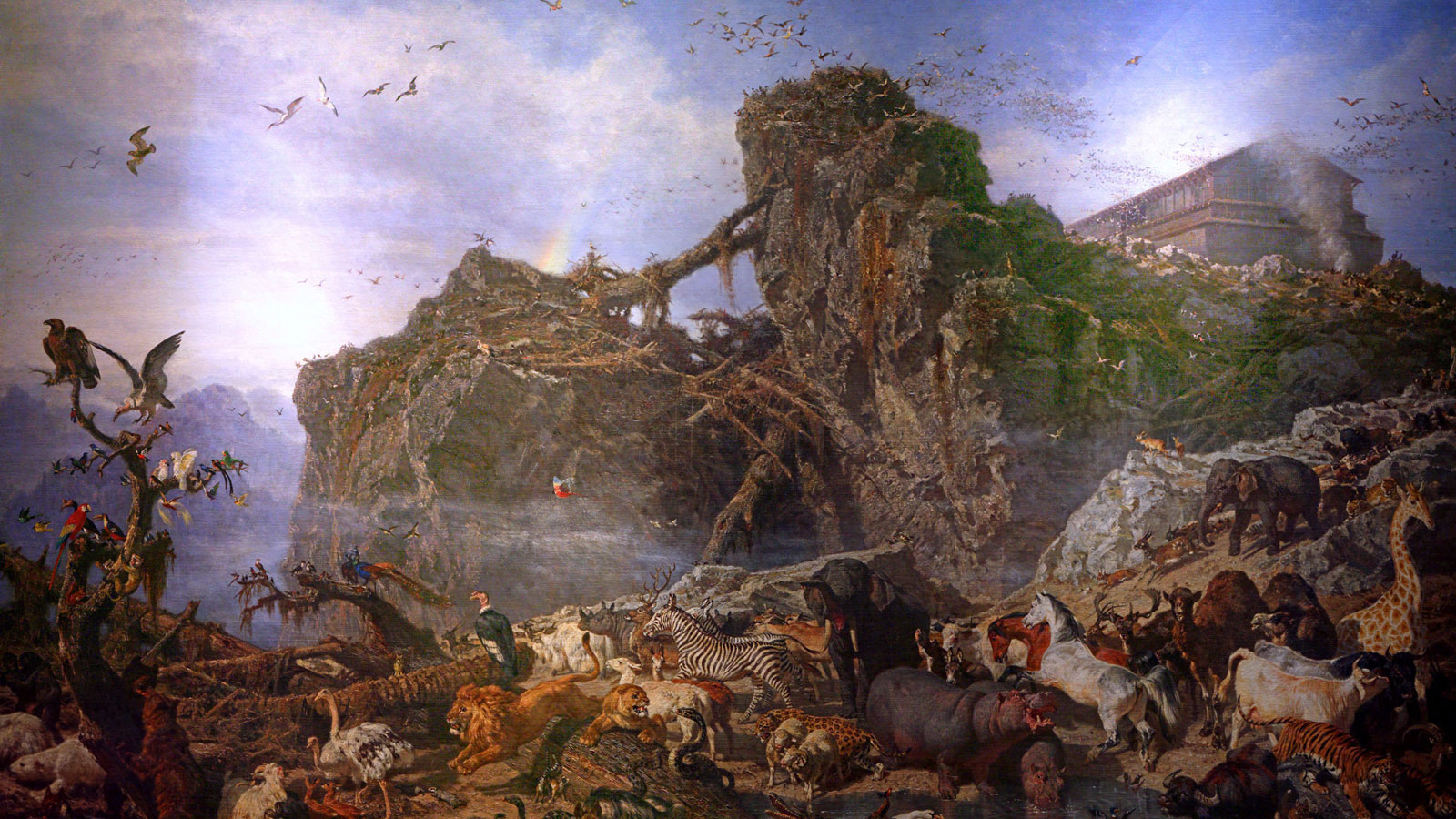 Gemälde "Arche Noah", Museo Capodimonte