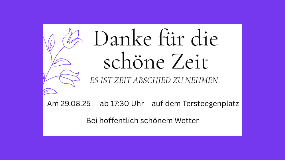 Einladung von Jenny Leistner