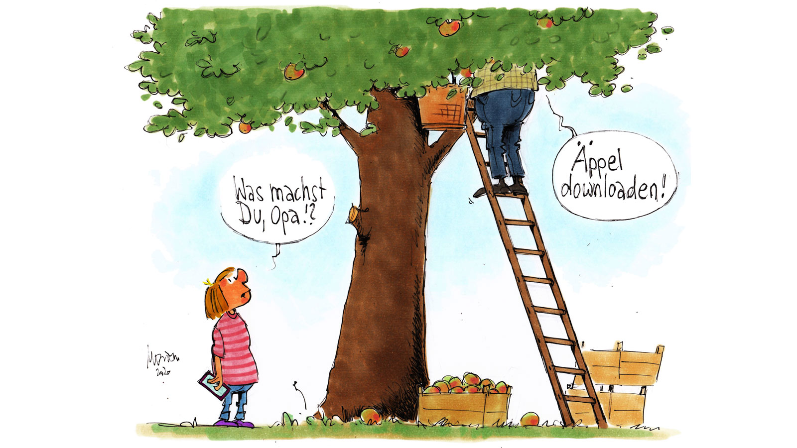 Cartoon zu 