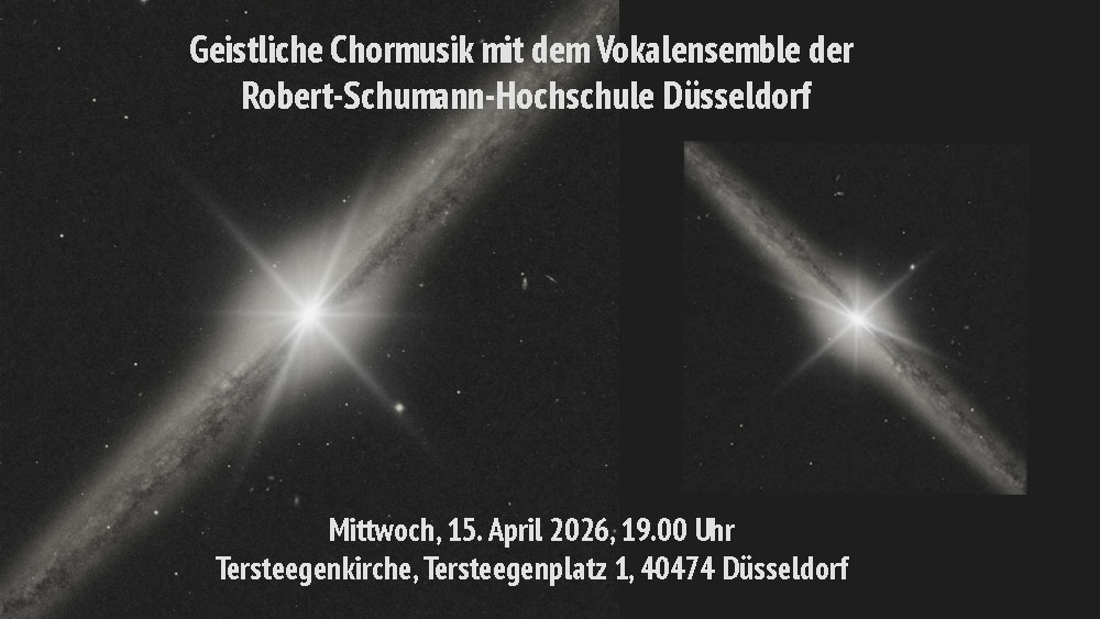 Symbolbild: Galaxie und Konzertdaten