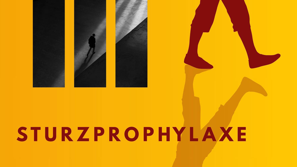 Symbolgrafik mit gehenden Menschen