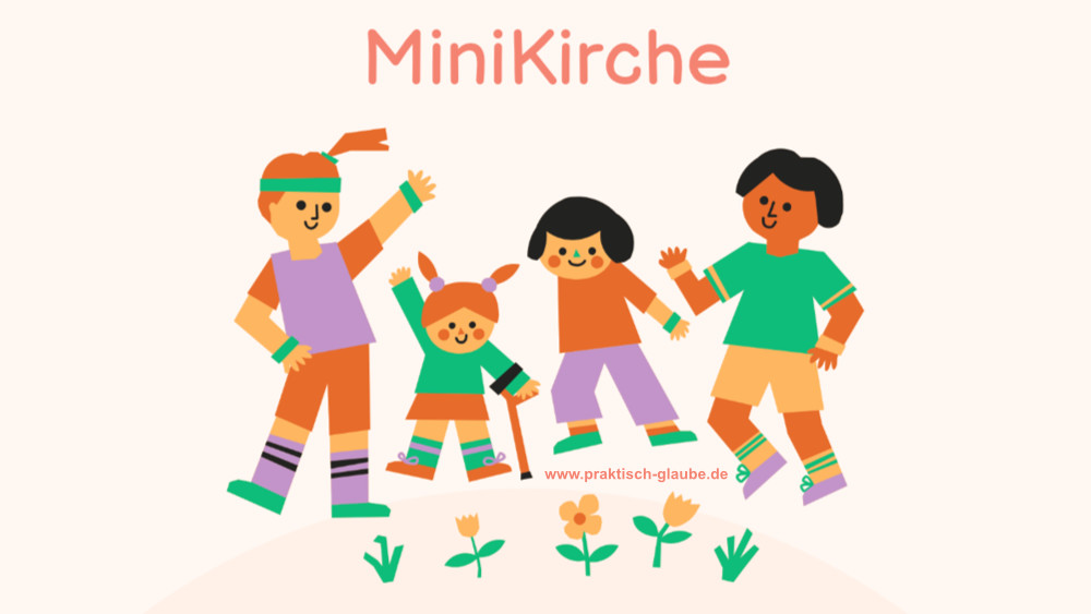 Symbolgrafik mit spielenden Kindern