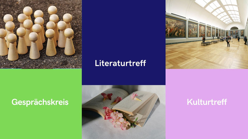 Symbolbild zu: Gesprächskreise, Literaturtreff, Kulturtreff