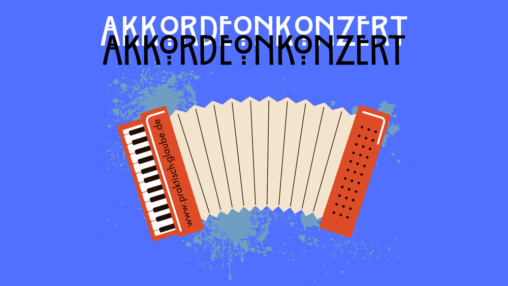 Symbolbild mit Akkordeon